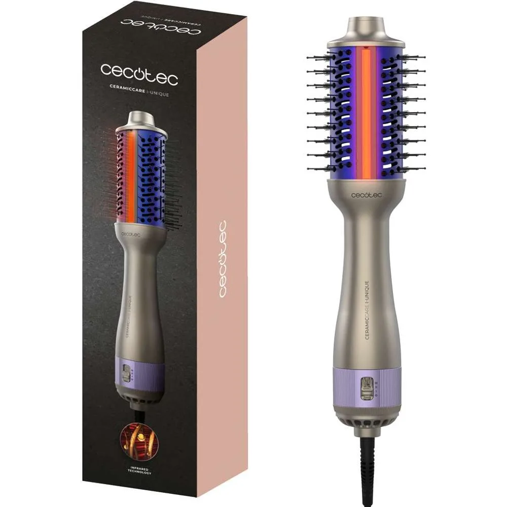 Cepillo Moldeador CeramicCare i-Unique - Cecotec - FashionsVida
