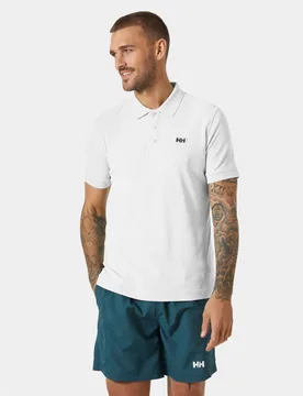 Men's Driftline Quick-Dry Performance Polo White M - White - Male - Helly Hansen - FashionsVida
