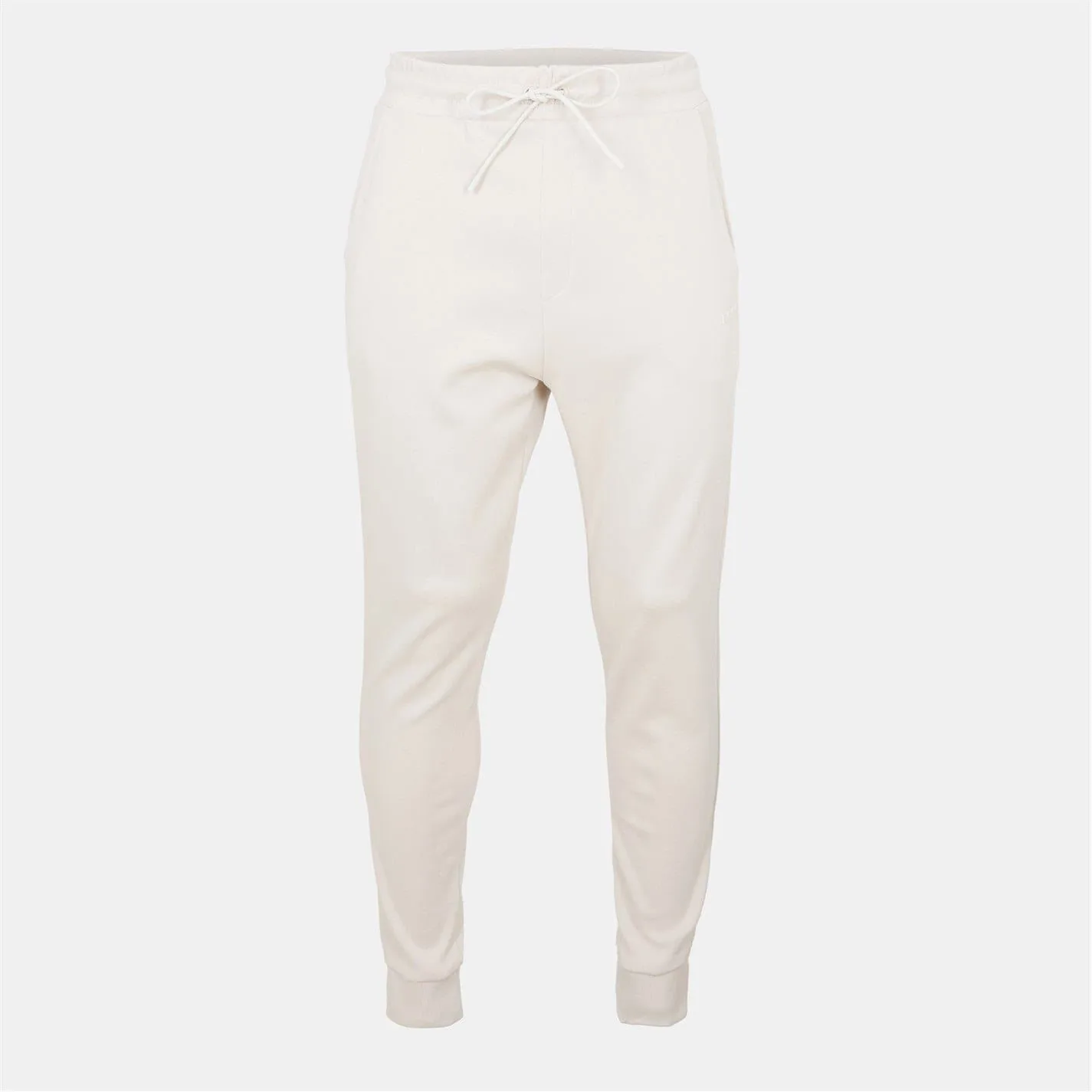Mens Hadiko X Solid Patterned Slim Joggers In Light Beige - Size 3xl - BOSS - FashionsVida