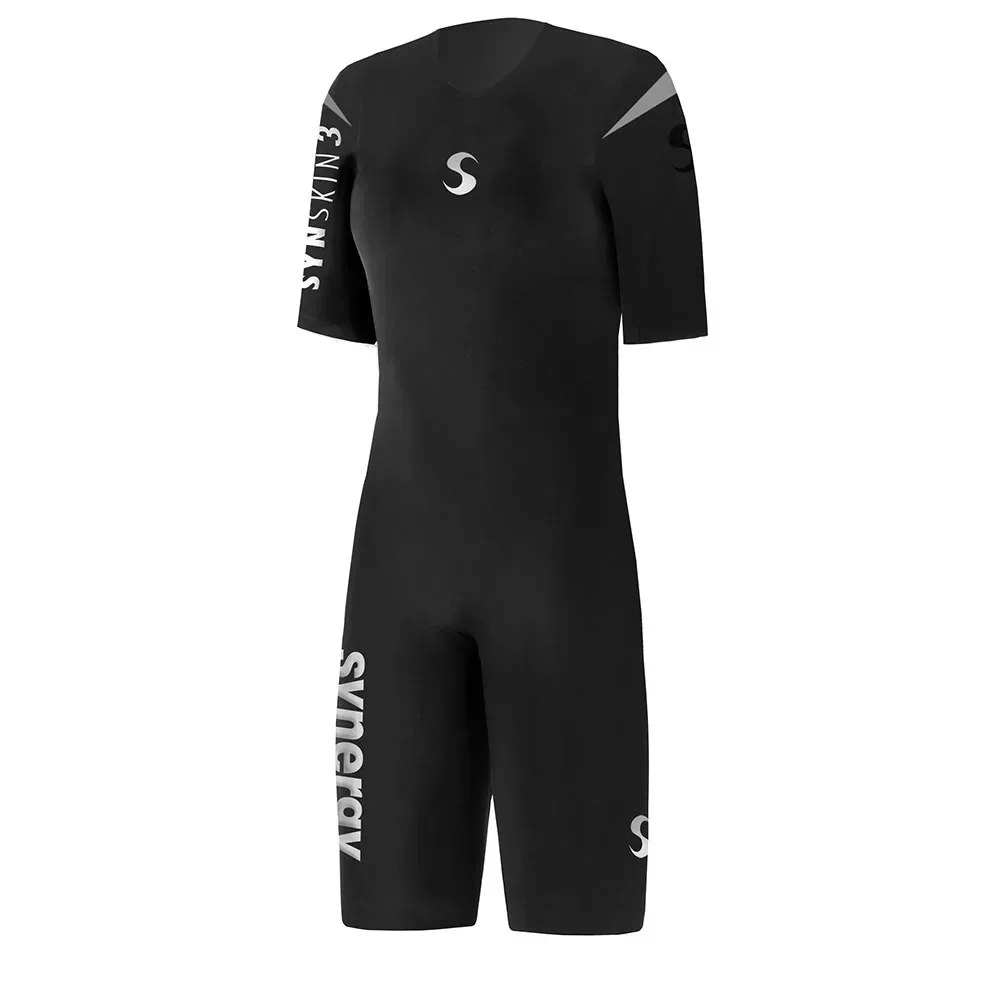 Trisuit A Maniche Corte Synskin 3 Black M - Synergy - FashionsVida