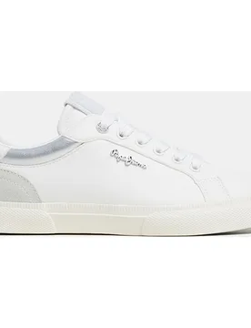 Zapatillas Kenton Court de mujer tipo casco bajas logo - Pepe Jeans - FashionsVida