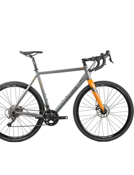Bicicletta Da Gravel Dolomite 1 Tiagra 2023 Grey / Orange - Lupo - FashionsVida