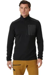 Lifa merino forro polar hombre Negro (L)