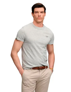T-shirt à Manches Courtes Essential Sdco Logo Pistachio Green Marl M - Superdry - FashionsVida