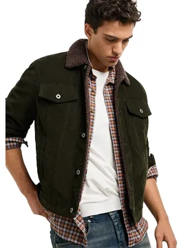 Veste Bamford Trench Green M - Pepe jeans - FashionsVida