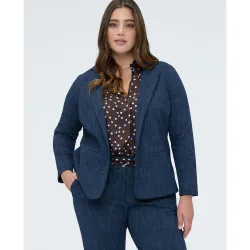 Blazer de mujer en punto milano diseño cómodo
