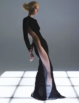 See Through Black Long Bodycon Dress For Women Clothing Slim Sexy Streetwear Mesh Patchwork Vestidos De Mujer Autumn Pullover - Aliexpress - FashionsVida