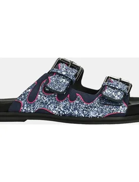 GAMIN - SANDALIA PLANA BIO GLITTER - GAMIN - FashionsVida