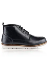 Alderman Mens Premium Leather Lace Up Boots