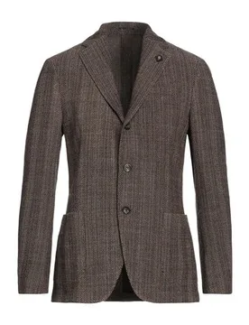 Blazer Herren Sand 48,50 Herren - Lardini - FashionsVida