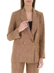 Blazer doppiopetto TABACCO L