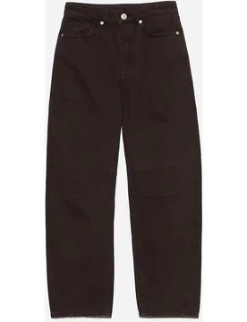 Pantalones rectos de mujer barrel denim 5 bolsillos - Bimba y Lola - FashionsVida