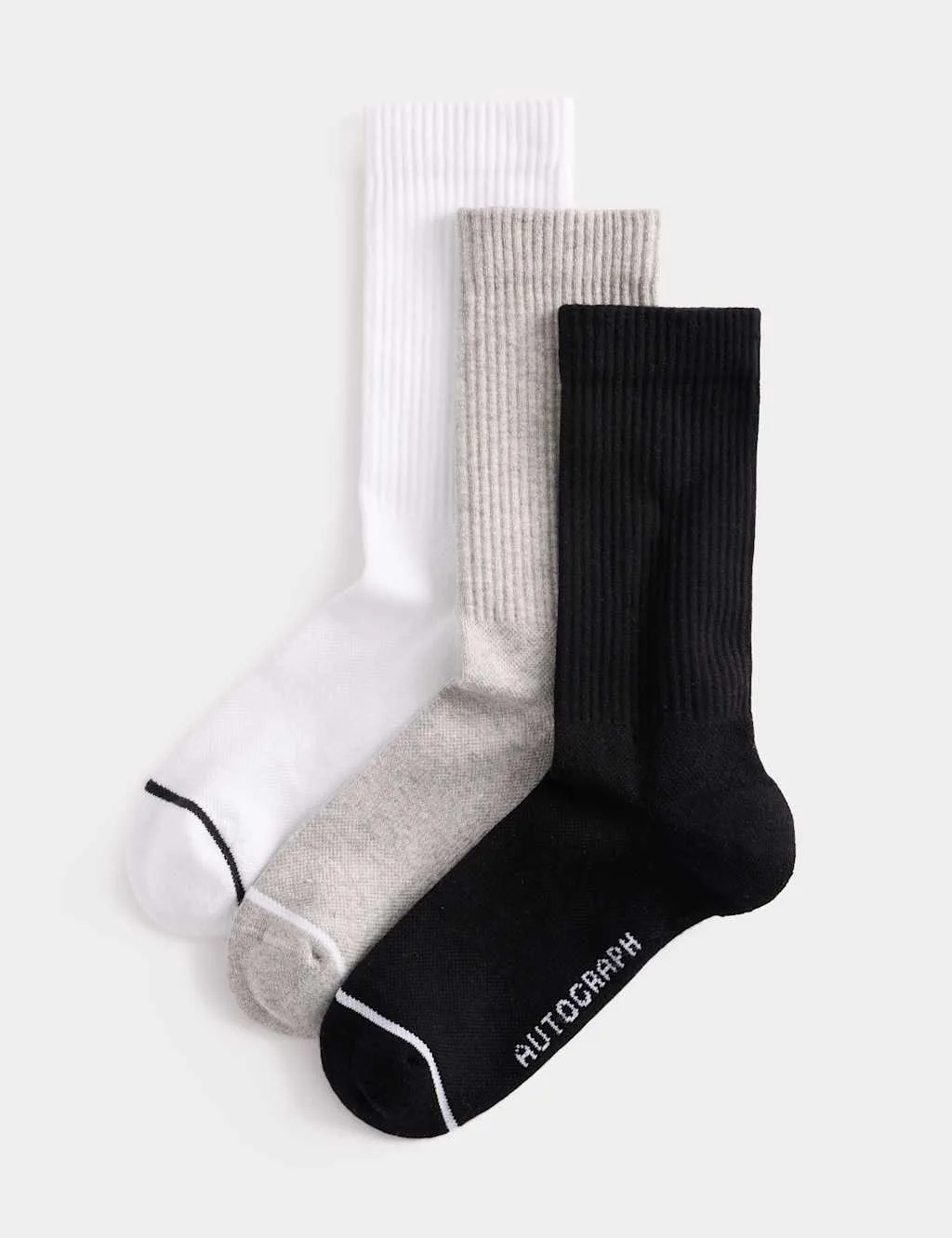 Pack Pima Cotton Rich Socks Multi male - Autograph - FashionsVida