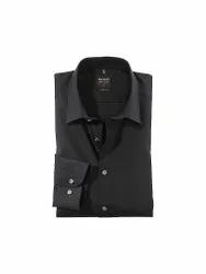 Camicia Body Fit (maniche extra lunghe) nero 44