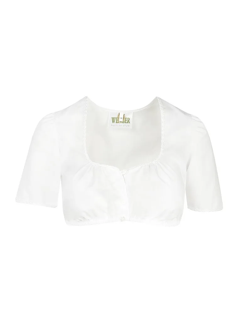 Blusa de Dirndl HUBERTA blanco 44 - Wenger - FashionsVida