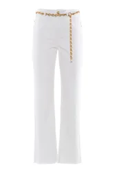 NENETTE pantalone donna avorio
