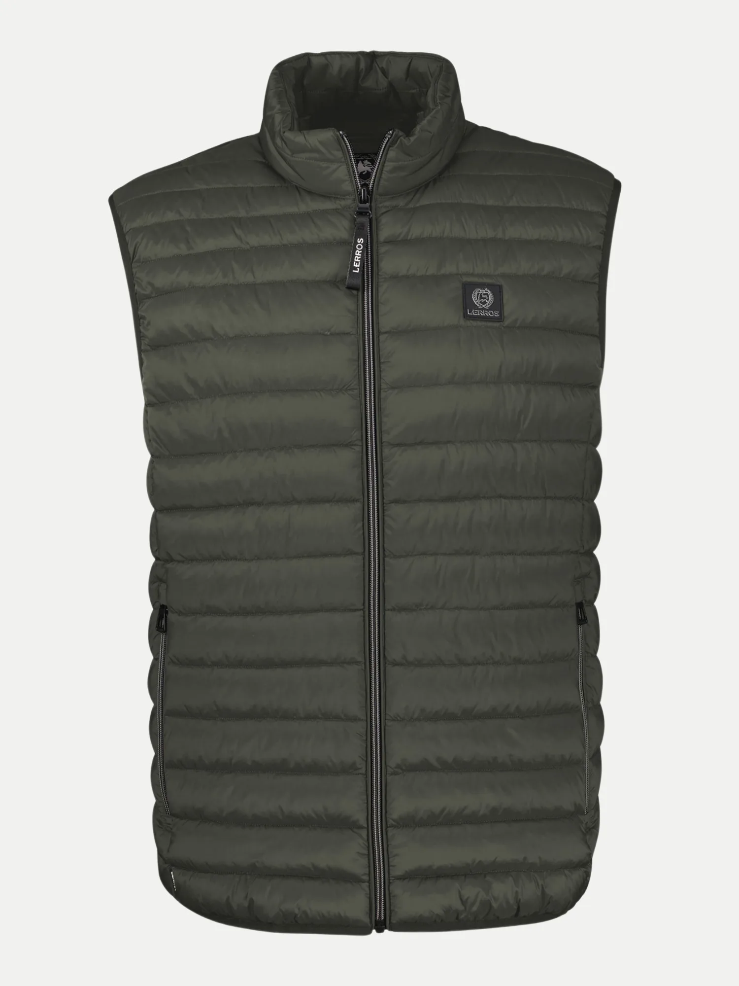 Steppweste mit Stehkragen 683 ORIGINAL OLIVE XXXL - Lerros - FashionsVida