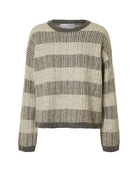 Producto: Pullover SLFALVA beige M - Selected Femme - FashionsVida