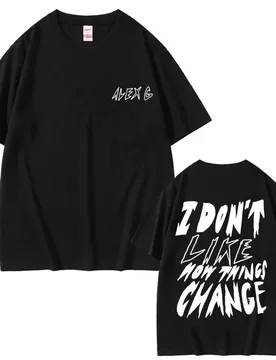 Singer Alex G Trick Change Graphic T-shirt Men Women Fashion Vintage Oversized T Shirts Male Casual Cotton Tshirt Y2k Streetwear - Aliexpress - FashionsVida