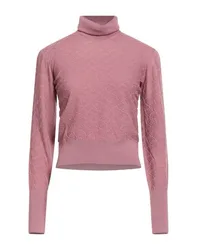 Rollkragenpullover Damen Antikrosa M,XL Damen