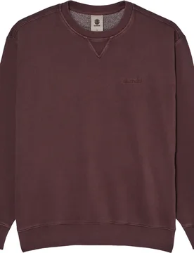 Sweat à col rond - Lowcase Pigment Crew Java en Coton - Taille L - Marron - Element - FashionsVida