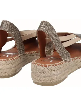 Sandalias planas de mujer Yuteflex con elásticos - Viguera - FashionsVida