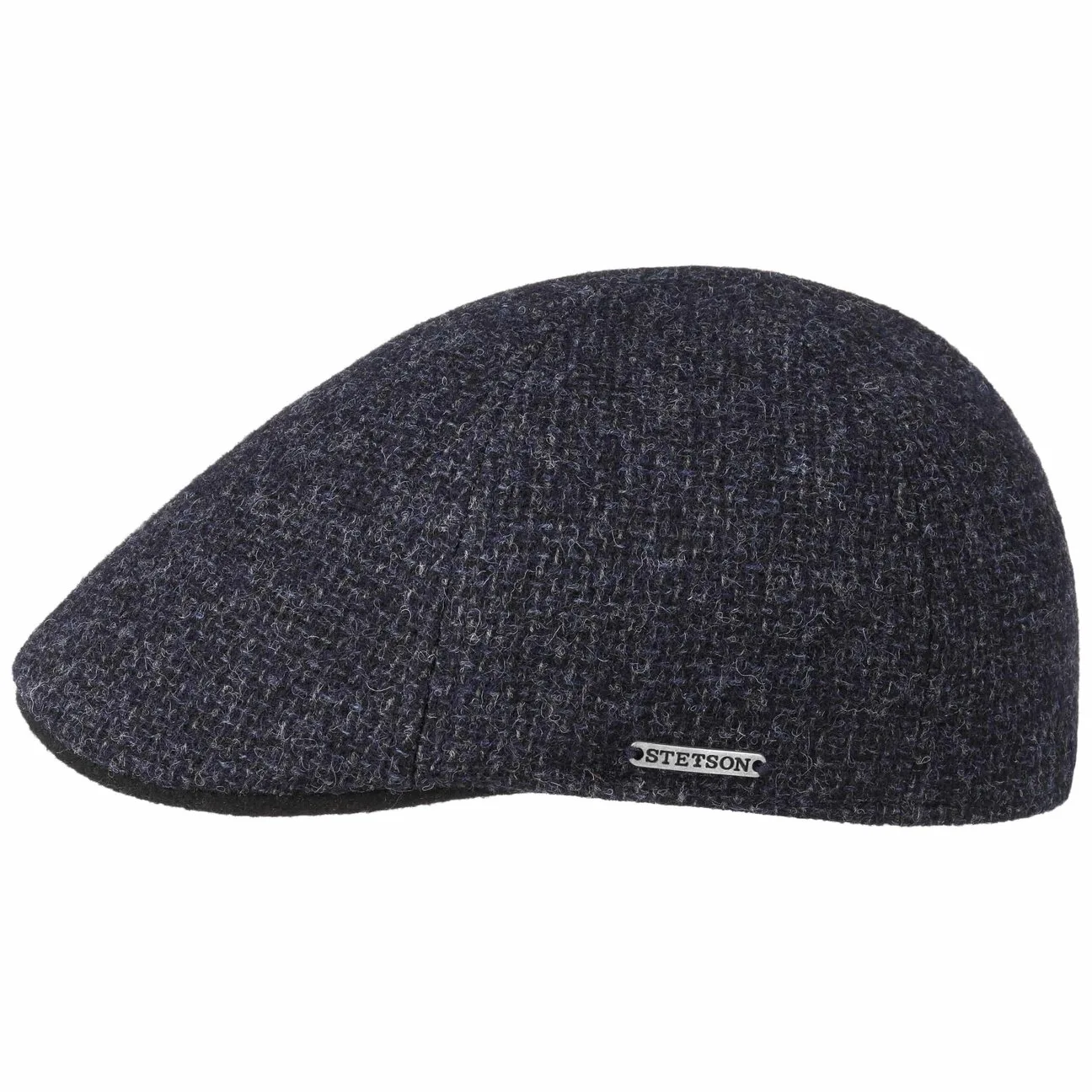 Texas Classic Wool Flat Cap by - navy - Size: S (54-55 cm) - Stetson - FashionsVida