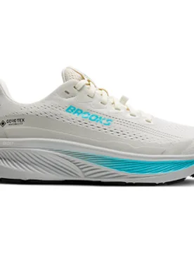 Ghost 17 GTX Laufschuhe Damen Coconut/Oyster/Blue 40,5 - Brooks - FashionsVida