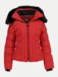Steppjacke Belvitesse Short 565 Rot XL