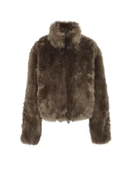 Hugo Veste façon fourrure FELVER-1 marron S