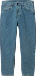 Jean décontracté en coton biologique - Newel Pant Denim Blue Stone Bleached en Coton - Taille 44 FR - Bleu