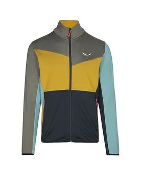 Giacca in pile da uomo Puez Cammino Polarlite senape XXL - Salewa - FashionsVida