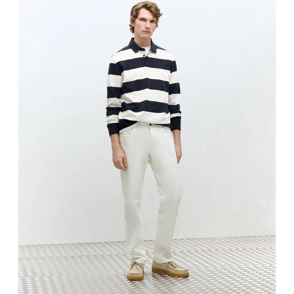 Pantalon hombre de cinco bolsillos sport regular algodón elastómero - Dustin - FashionsVida