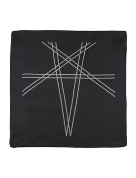 Bufanda Hombre Negro -- Hombre - Rick Owens - FashionsVida