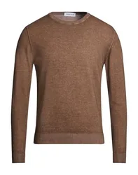 Pullover Herren Dunkelbraun 46,48,50,52,54,56,58 Herren
