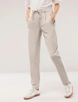 Jerseyhose Stretch & Relax, Regular Fit#normale Größen#Kurzgrößen, Farbe Beige, 42, in alle Richtungen dehnbar bequemer Relaxbund Damen - Walbusch - FashionsVida