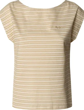 Maglietta A Maniche Corte Alex Mousse White M - Pepe jeans - FashionsVida