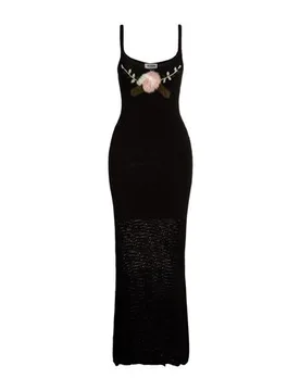 Maxi-Kleid Damen Schwarz XS Damen - Blugirl - FashionsVida