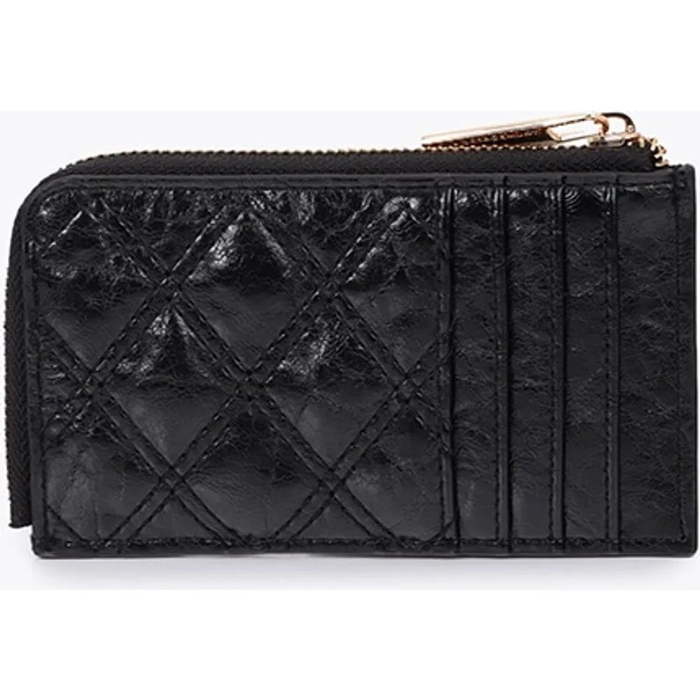 Tarjetero acolchado con doble pespunte y tirador tubular - Lola Casademunt - FashionsVida