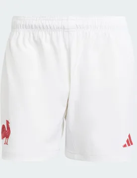 Short da rugby Home France S White - Adidas - FashionsVida
