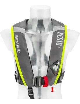 Comfortfit Pro 220n Life Jacket Anthracite / Yellow &gt40 kg unisex - Besto - FashionsVida