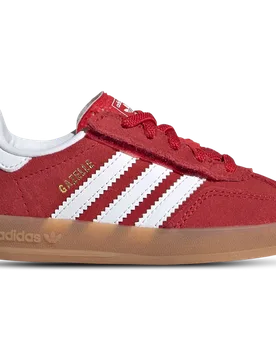 Gazelle Baby Shoes - Red - Size 5.5K - Leather - Red - Size: 5.5K - Adidas - FashionsVida