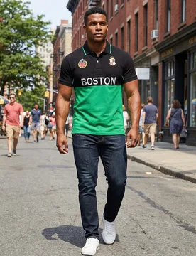 TS Boston Men's Polos Summer Golf Polos Short Sleeve Casual Collar T-Shirts Big & Tall plus Size 7XL Comfortable - Aliexpress - FashionsVida