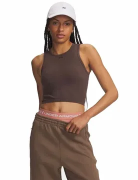 T-shirt Sans Manches Seamless Cotton Brown / Kona Brown XL - Under armour - FashionsVida