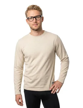 T-shirt à Manches Longues Cast Off Thermal Natural S - Salty Crew - FashionsVida