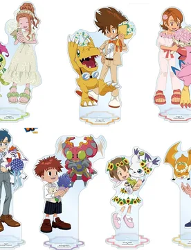Game Digimon Adventure Acrylic Stand Anime Patamon Gomamon Agumon Gabumon Piyomon Tailmon Figure Model Cosplay Toy Gift - Aliexpress - FashionsVida