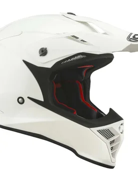 Casco Moto Cross SKYHAWK PLAIN Bianco taglia 2XL - KYT - FashionsVida
