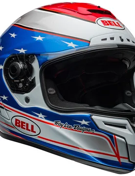 Casco Moto Integrale RACE STAR FLEX DLX BEAUBIER Bianco taglia M - Bell - FashionsVida