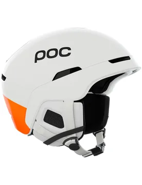 Obex MIPS Hydrogen White/Fluorescent Orange für Herren Größe 59-62 cm - Poc - FashionsVida