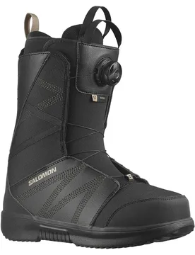 Chaussures De Snowboard Titan Boa Black / Black / Roasted Cashew EU 43 - Salomon - FashionsVida